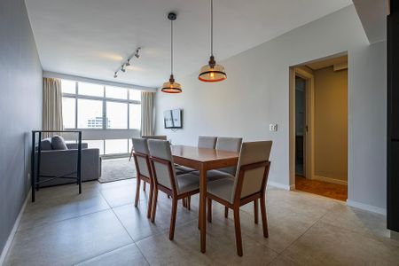 Sala/Cozinha de apartamento para alugar com 2 quartos, 100m² em Jardim Paulista, São Paulo