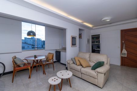 Sala de apartamento à venda com 3 quartos, 126m² em Castelo, Belo Horizonte