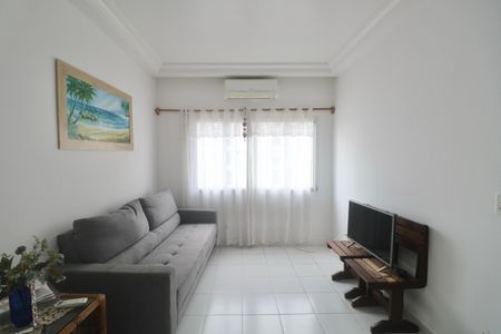 Sala de apartamento para alugar com 1 quarto, 63m² em Balneario Cidade Atlantica, Guarujá