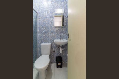 Banheiro de kitnet/studio para alugar com 1 quarto, 26m² em Brooklin, São Paulo