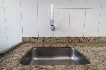 Apartamento para alugar com 34m², 1 quarto e 1 vagaCozinha Detalhe