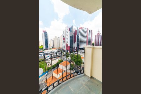 Sacada da Sala de apartamento para alugar com 1 quarto, 34m² em Vila Monte Alegre, São Paulo