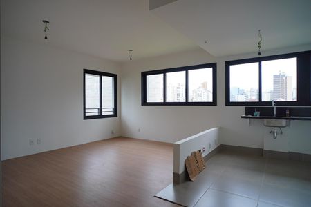 Sala  de apartamento à venda com 2 quartos, 65m² em Auxiliadora, Porto Alegre