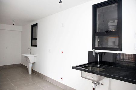 Studio à venda com 75m², 2 quartos e 1 vagaCozinha + Área de Serviço