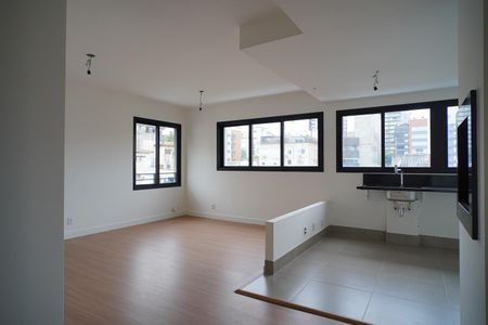 Sala  de apartamento à venda com 2 quartos, 65m² em Auxiliadora, Porto Alegre