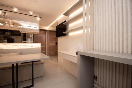 Sala de kitnet/studio para alugar com 1 quarto, 35m² em Asa Norte, Brasília