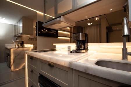 Studio para alugar com 35m², 1 quarto e 1 vagaCozinha 