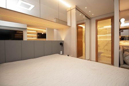 Suíte de kitnet/studio para alugar com 1 quarto, 35m² em Asa Norte, Brasília