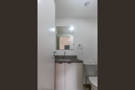 Apartamento para alugar com 26m², 1 quarto e sem vaga Apartamento para alugar com 26m², 1 quarto e sem vagaBanheiro da Suíte