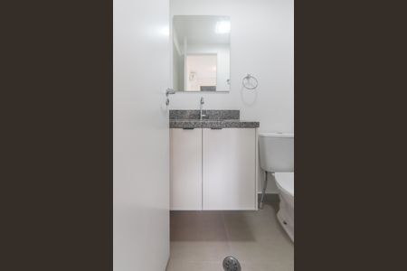 Apartamento para alugar com 26m², 1 quarto e sem vaga Apartamento para alugar com 26m², 1 quarto e sem vagaBanheiro da Suíte