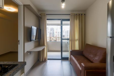 Apartamento para alugar com 26m², 1 quarto e sem vaga Apartamento para alugar com 26m², 1 quarto e sem vagaSala