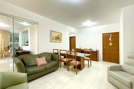 Sala de apartamento à venda com 3 quartos, 100m² em São Lucas, Belo Horizonte