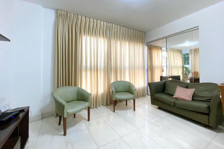 Sala de apartamento à venda com 3 quartos, 100m² em São Lucas, Belo Horizonte