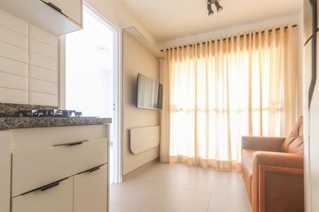 Sala de apartamento para alugar com 1 quarto, 26m² em Vila Olímpia, São Paulo