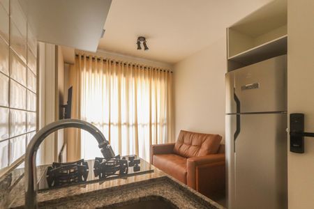 Sala de apartamento para alugar com 1 quarto, 26m² em Vila Olímpia, São Paulo