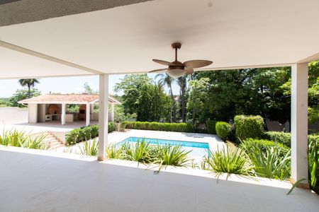 Casa de condomínio à venda com 590m², 4 quartos e 8 vagasVISTA DA SALA DE TV