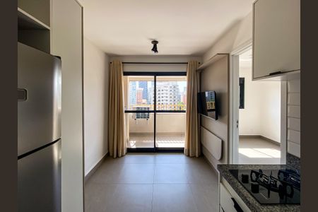 Sala de kitnet/studio para alugar com 1 quarto, 26m² em Vila Olímpia, São Paulo