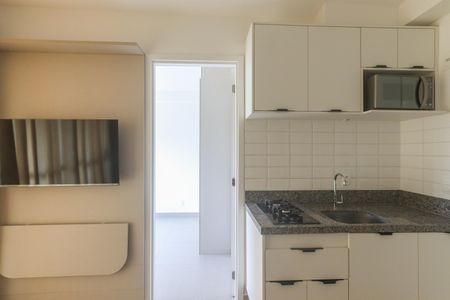 Studio para alugar com 26m², 1 quarto e sem vaga Studio para alugar com 26m², 1 quarto e sem vagaSala/Cozinha