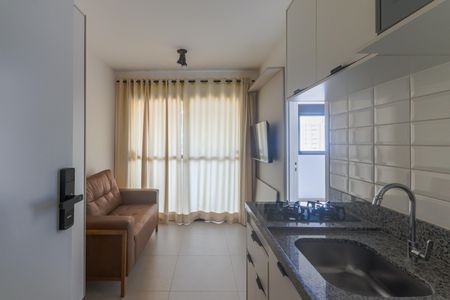 Studio para alugar com 26m², 1 quarto e sem vaga Studio para alugar com 26m², 1 quarto e sem vagaSala/Cozinha