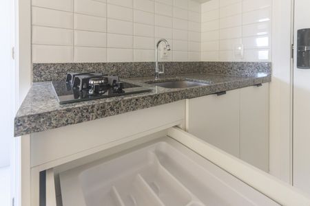 Studio para alugar com 26m², 1 quarto e sem vaga Studio para alugar com 26m², 1 quarto e sem vagaSala/Cozinha