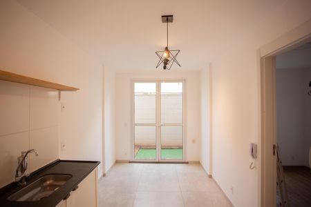 SALA E COZINHA de apartamento para alugar com 1 quarto, 38m² em Água Branca, São Paulo