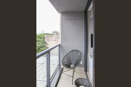 Sacada de apartamento à venda com 1 quarto, 40m² em Pompeia, São Paulo