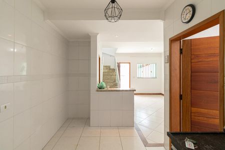 Sala e Cozinha  de casa para alugar com 2 quartos, 120m² em Jardim Nordeste, São Paulo