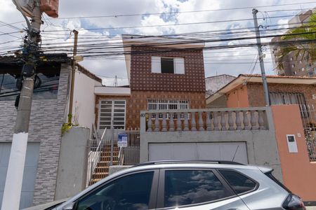 Casa para alugar com 140m², 2 quartos e 1 vagaFachada+Placa 