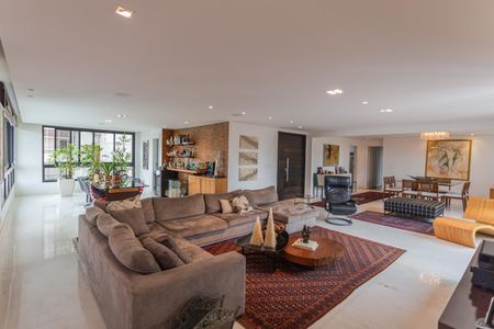 Sala de apartamento para alugar com 4 quartos, 264m² em Lourdes, Belo Horizonte