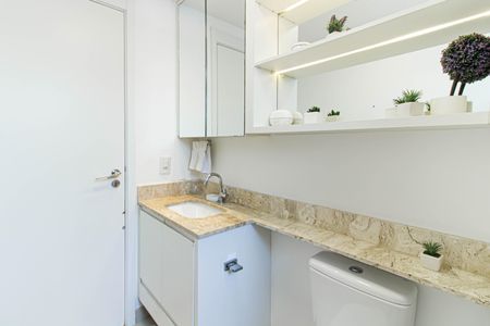 Apartamento à venda com 94m², 3 quartos e 2 vagasBanheiro da Suíte