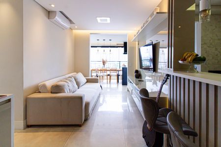 Sala de apartamento à venda com 3 quartos, 94m² em Barra Funda, São Paulo