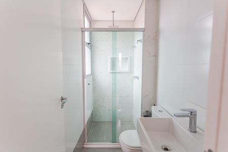 Banheiro da Suíte de apartamento à venda com 4 quartos, 146m² em Santo Agostinho, Belo Horizonte