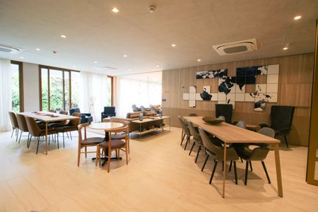 Studio à venda com 26m², 1 quarto e sem vaga Studio à venda com 26m², 1 quarto e sem vagaÁrea comum - Salão de festas