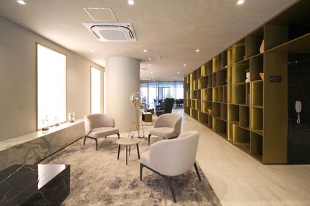 Studio à venda com 26m², 1 quarto e sem vaga Studio à venda com 26m², 1 quarto e sem vagaHall