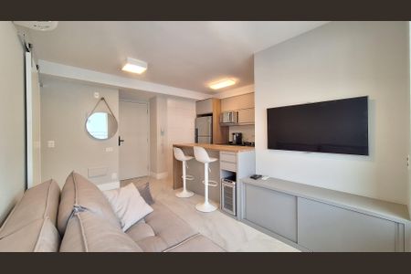 Sala de apartamento à venda com 1 quarto, 42m² em Pompeia, São Paulo