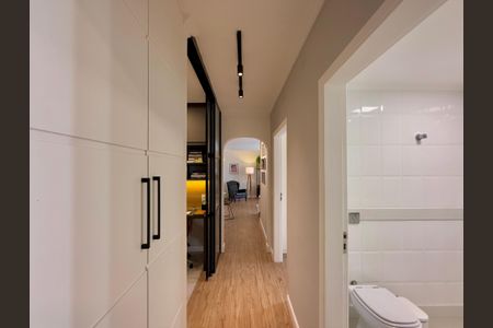 Apartamento à venda com 64m², 2 quartos e 1 vagaCorredor Quartos 