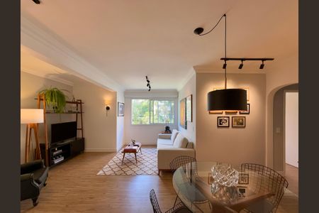 Sala  de apartamento à venda com 2 quartos, 64m² em Campo Belo, São Paulo