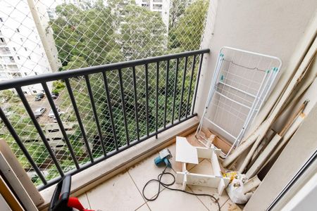 Varanda da Sala de apartamento à venda com 2 quartos, 50m² em Parque Reboucas, São Paulo