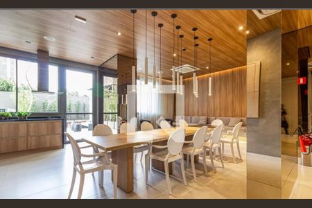 Studio para alugar com 25m², 1 quarto e sem vagaÁrea comum - Salão de festas