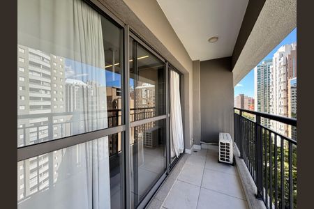 Studio para alugar com 25m², 1 quarto e sem vagaVaranda