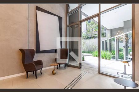 Studio para alugar com 25m², 1 quarto e sem vagaHall social