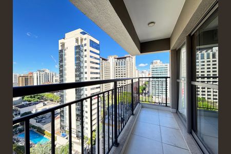 Studio para alugar com 25m², 1 quarto e sem vagaVaranda