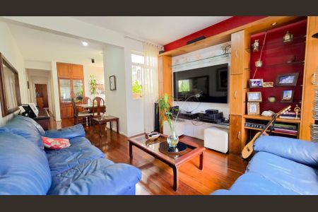 Sala de apartamento à venda com 4 quartos, 126m² em Serra, Belo Horizonte