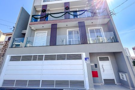 Apartamento para alugar com 42m², 2 quartos e 1 vagaFachada com Plaquinha