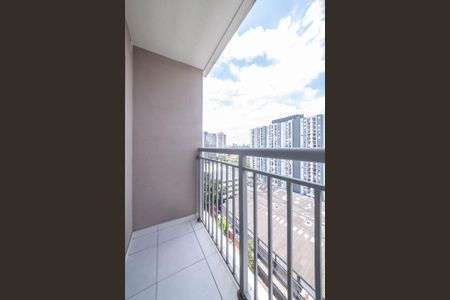 Sacada de apartamento para alugar com 1 quarto, 28m² em Jardim Caravelas, São Paulo