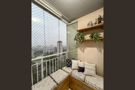 Apartamento à venda com 53m², 2 quartos e 1 vagaVaranda