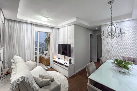 Sala de apartamento à venda com 2 quartos, 53m² em Jardim Celeste, São Paulo