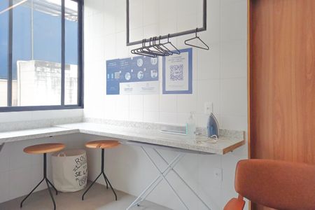 Studio para alugar com 32m², 1 quarto e sem vagaLavanderia