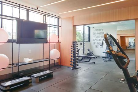 Studio para alugar com 32m², 1 quarto e sem vagaAcademia