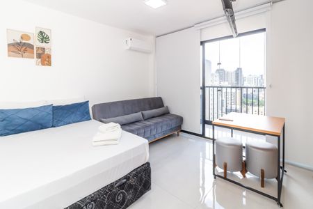 Studio de kitnet/studio para alugar com 1 quarto, 32m² em Barra Funda, São Paulo